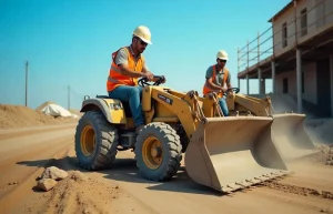 Trabajar como chofer en construcción
