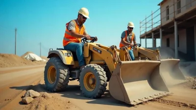 Trabajar como chofer en construcción