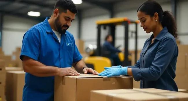 Trabajo para empacadores en Estados Unidos